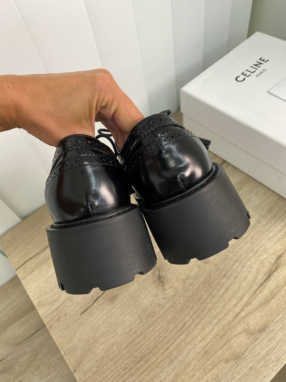 Коллекционные дерби Celine BP-17518 Коллекционные дерби Celine BP-17518