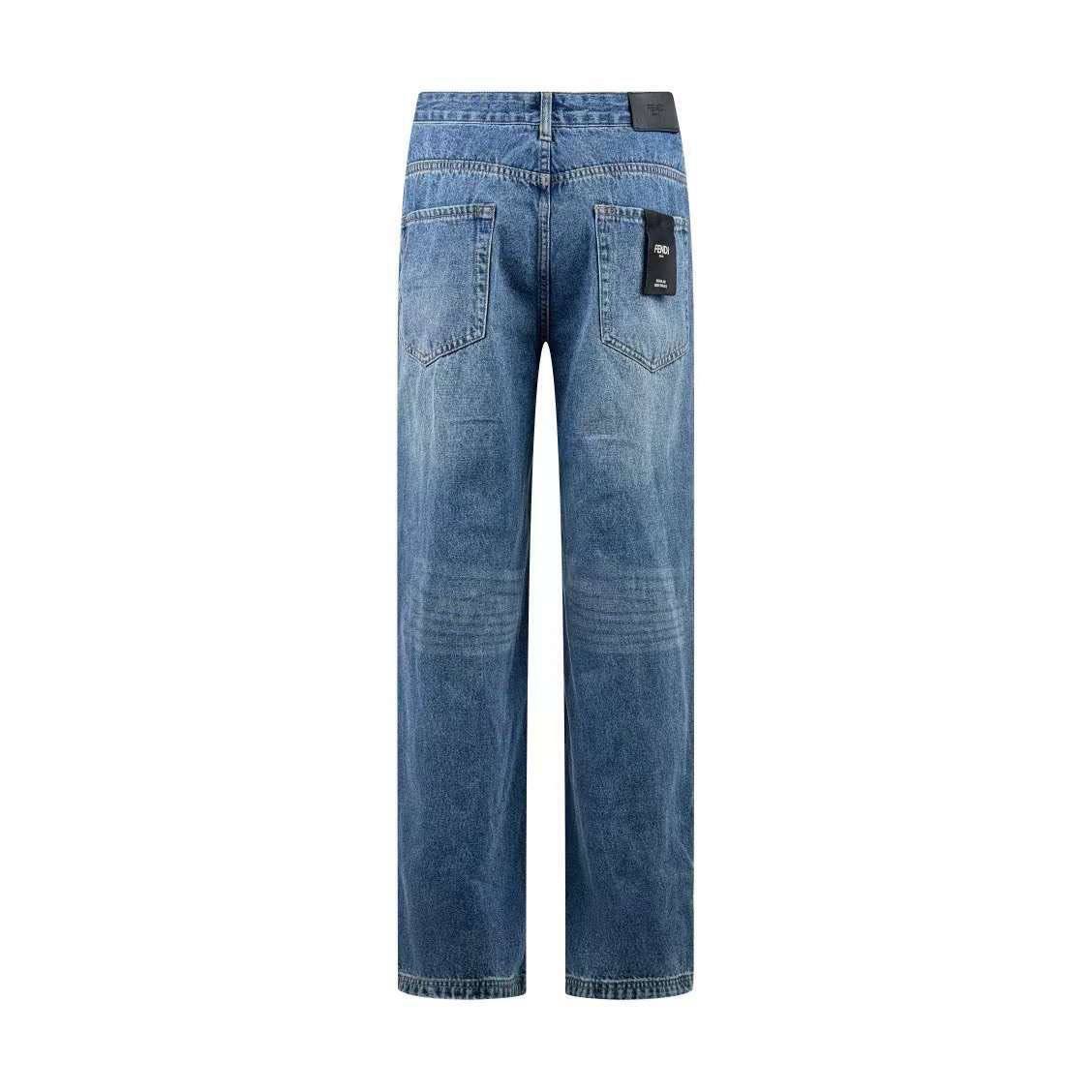 Джинсы Fendi BP-52299 эксклюзивные Джинсы Fendi BP-52299 эксклюзивные