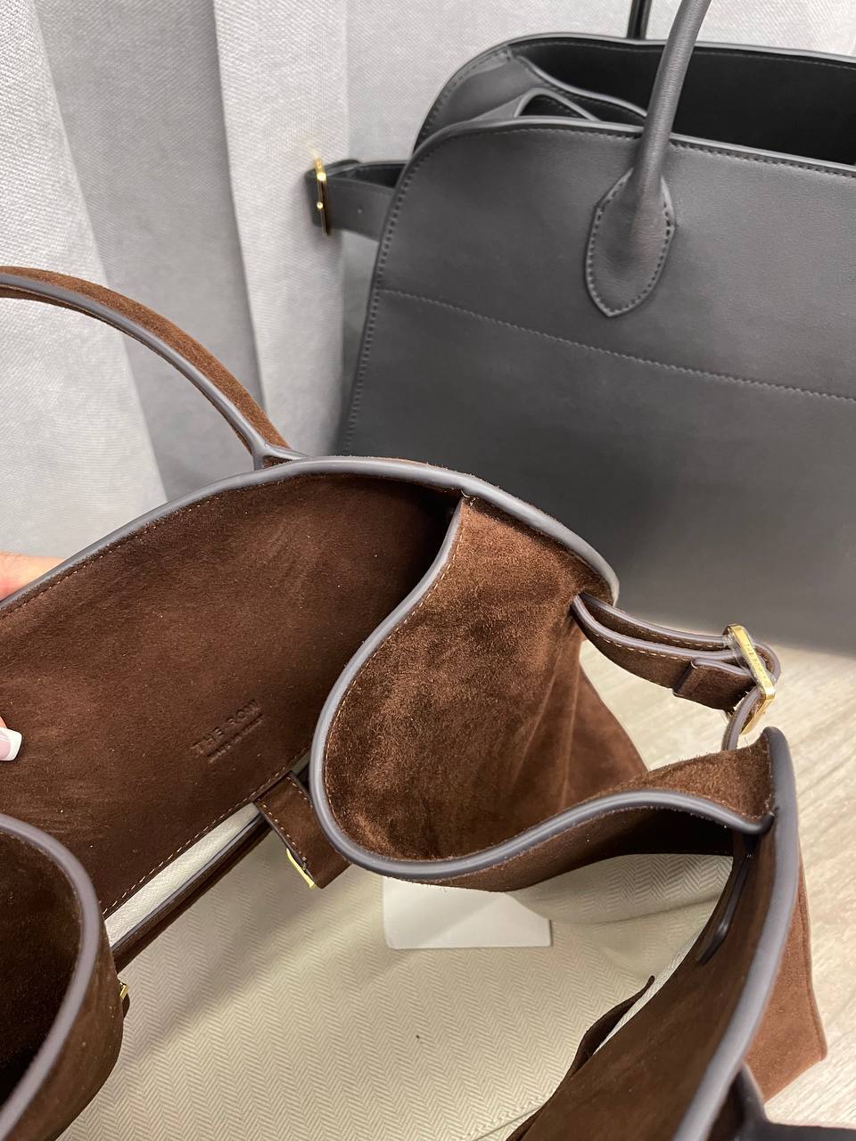 Женская сумка The Row 39 cm BP-45705 трендовая Женская сумка The Row 39 cm BP-45705 трендовая