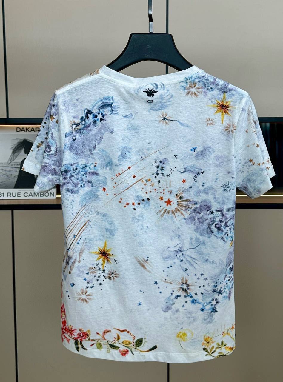 Коллекционная женская футболка Christian Dior BP-45614 Коллекционная женская футболка Christian Dior BP-45614