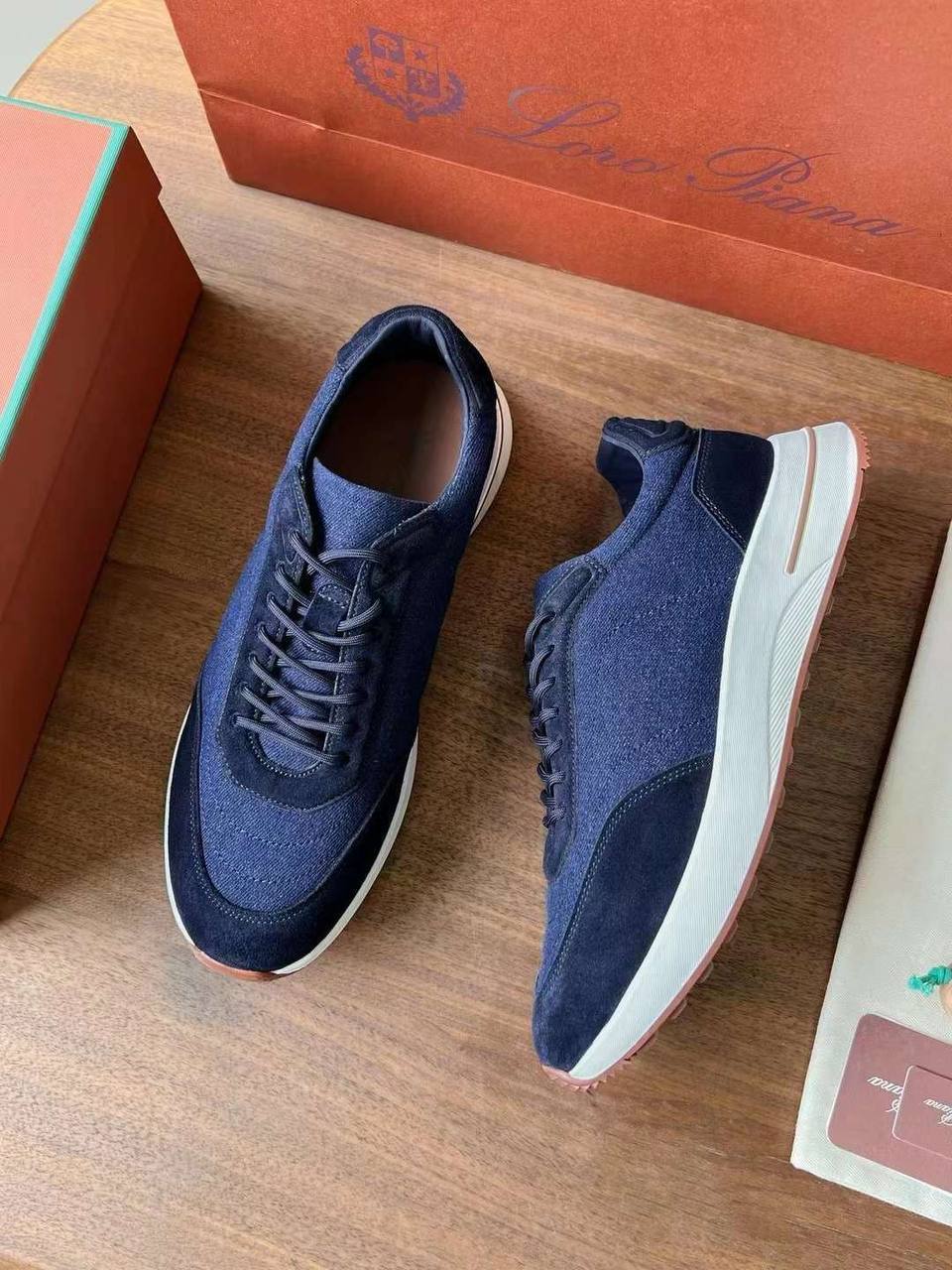 Мужские кроссовки от Loro Piana BP-52662 Мужские кроссовки от Loro Piana BP-52662