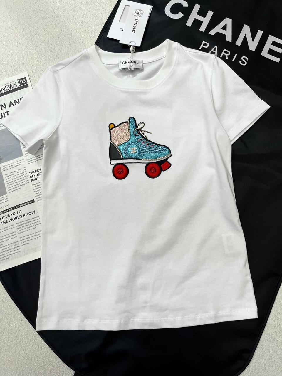 Коллекционная футболка Chanel BP-47399 Коллекционная футболка Chanel BP-47399
