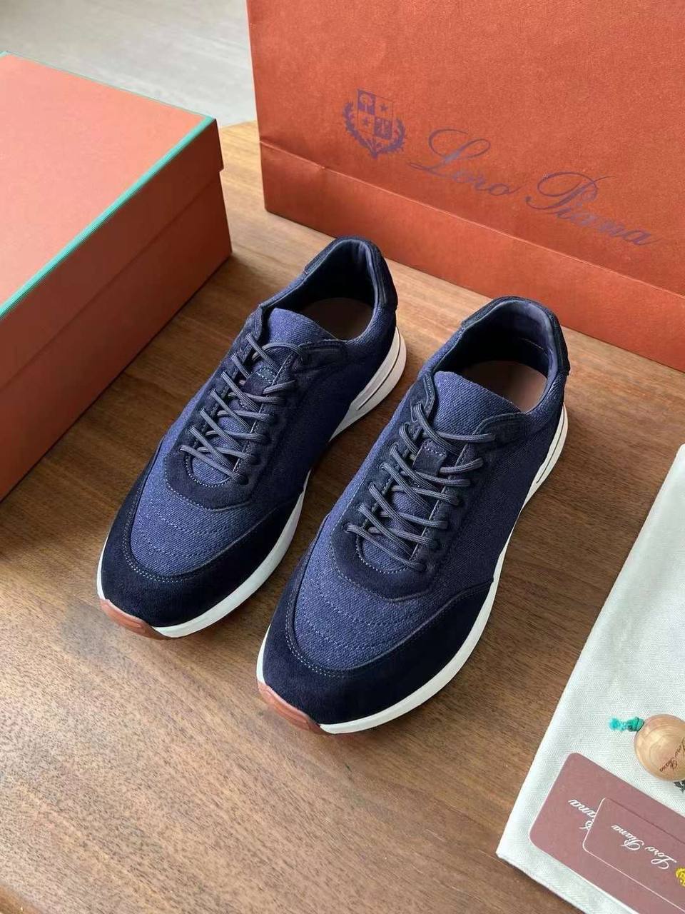 Мужские кроссовки от Loro Piana BP-52662 Мужские кроссовки от Loro Piana BP-52662