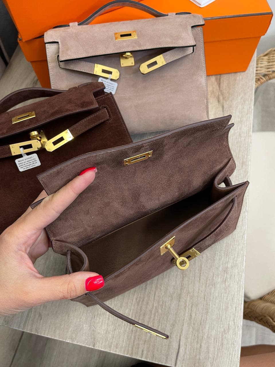 Повседневная сумка Kelly Pochette, GHW Hermes BP-52435 Повседневная сумка Kelly Pochette, GHW Hermes BP-52435