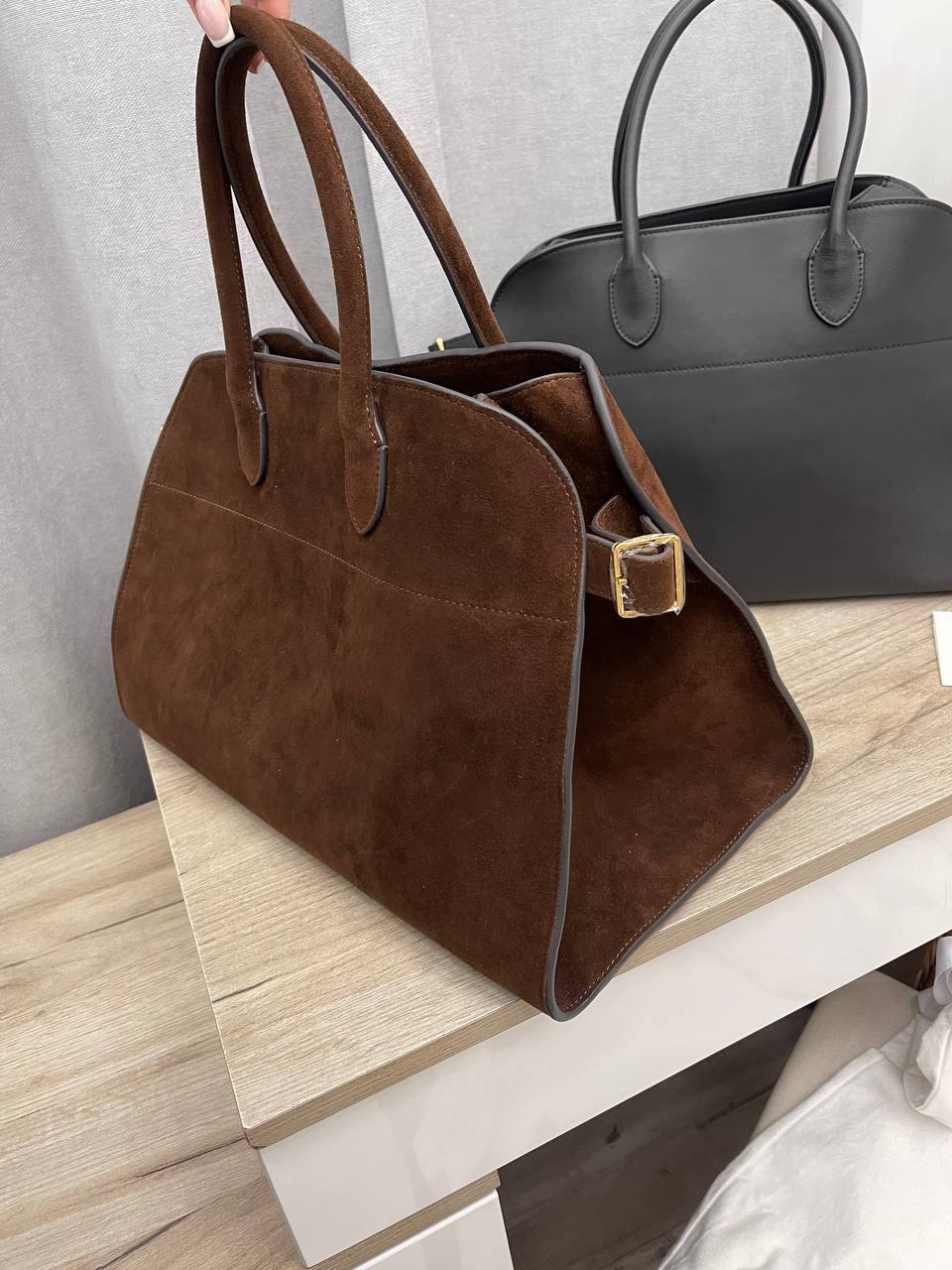 Женская сумка The Row 39 cm BP-45705 трендовая Женская сумка The Row 39 cm BP-45705 трендовая