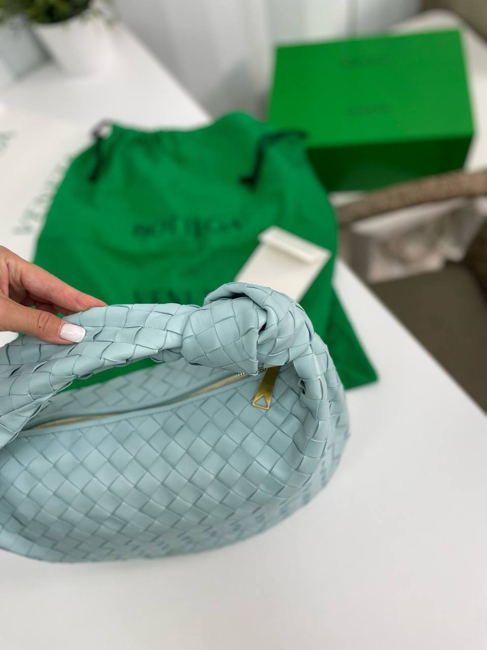 Трендовая женская сумка 33см Bottega Veneta BP-18381 Трендовая женская сумка 33см Bottega Veneta BP-18381