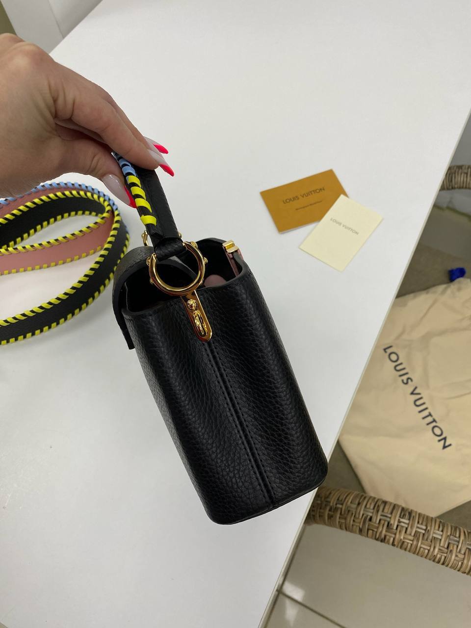 Capucines коллекционная женская сумка 20 см Louis Vuitton BP-29495 Capucines коллекционная женская сумка 20 см Louis Vuitton BP-29495