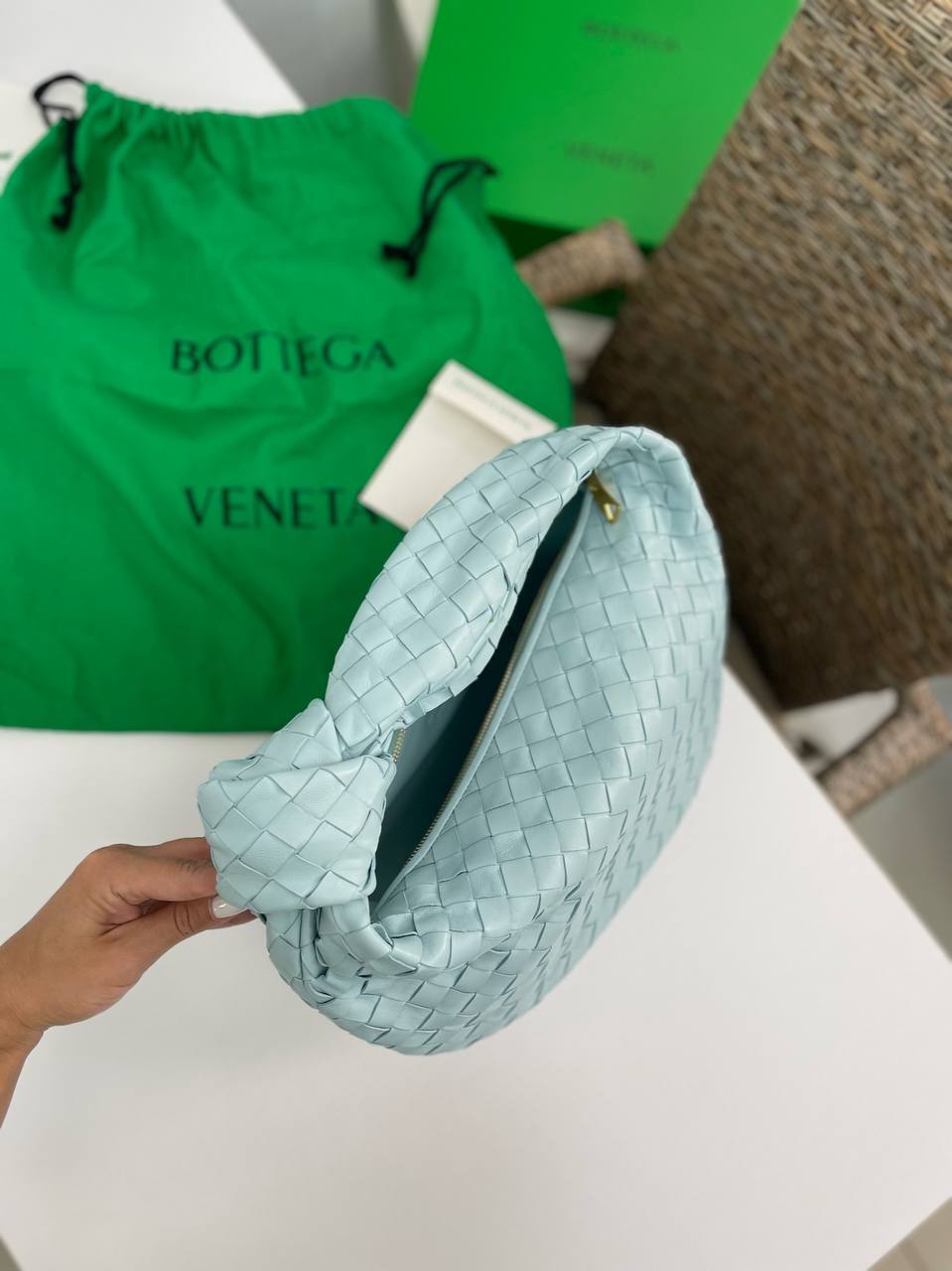 Трендовая женская сумка 33см Bottega Veneta BP-18381 Трендовая женская сумка 33см Bottega Veneta BP-18381