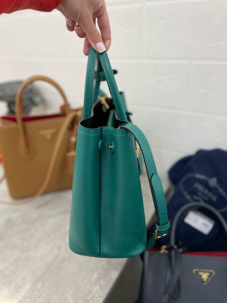 Трендовая женская сумка Prada BP-42342 Трендовая женская сумка Prada BP-42342