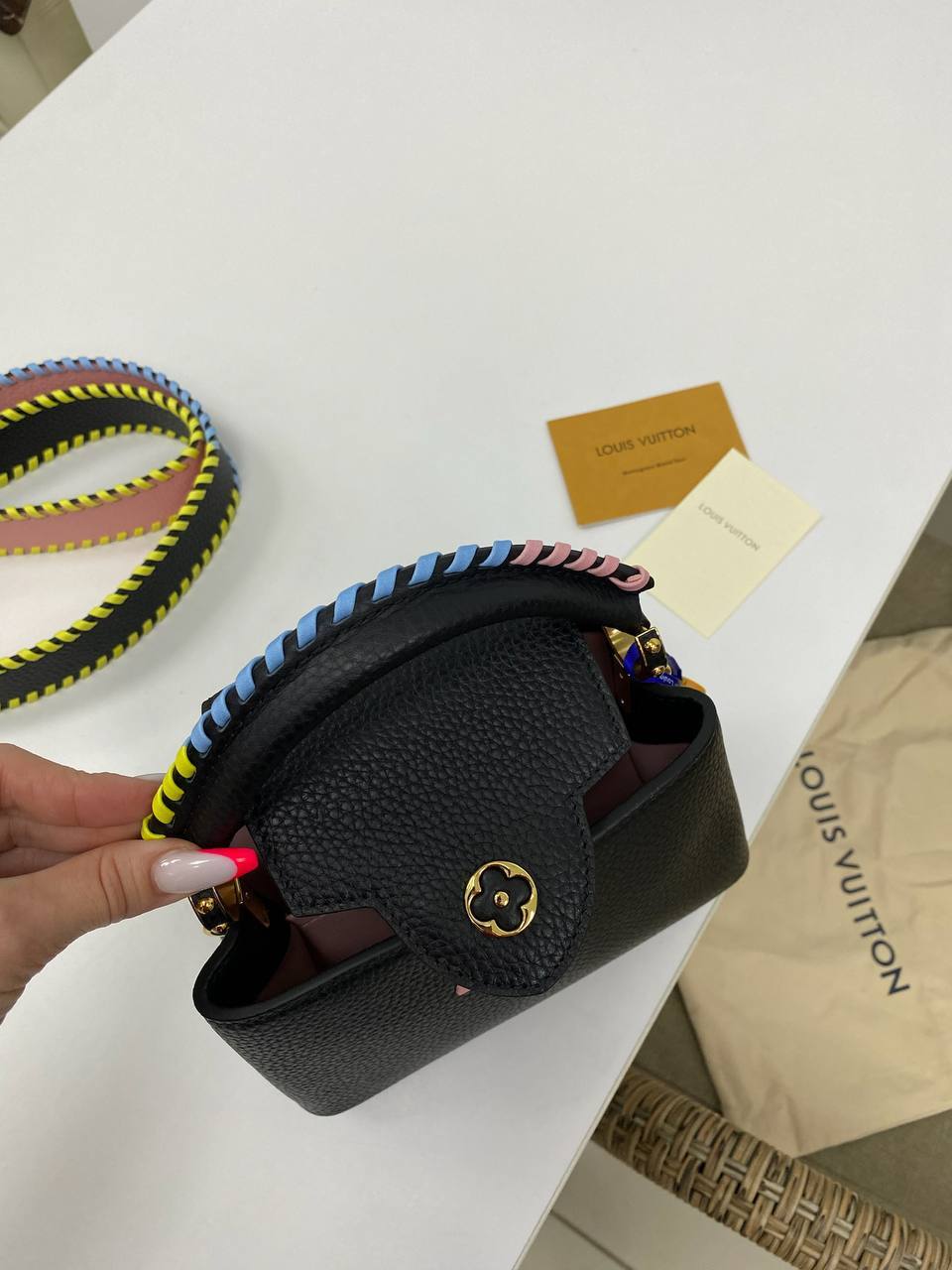 Capucines коллекционная женская сумка 20 см Louis Vuitton BP-29495 Capucines коллекционная женская сумка 20 см Louis Vuitton BP-29495