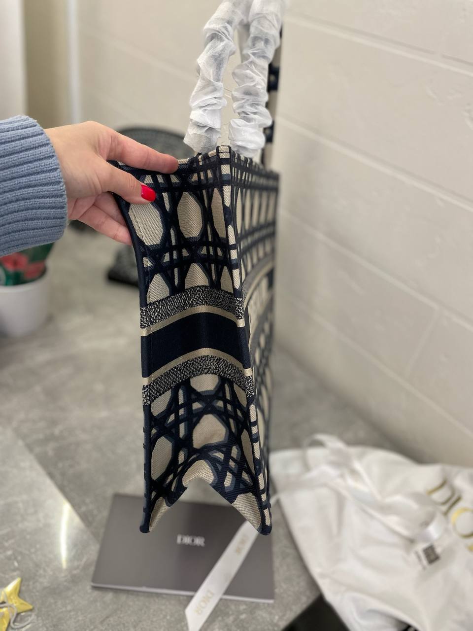 Женская сумка 42 см премиум Christian Dior BP-47763 Женская сумка 42 см премиум Christian Dior BP-47763