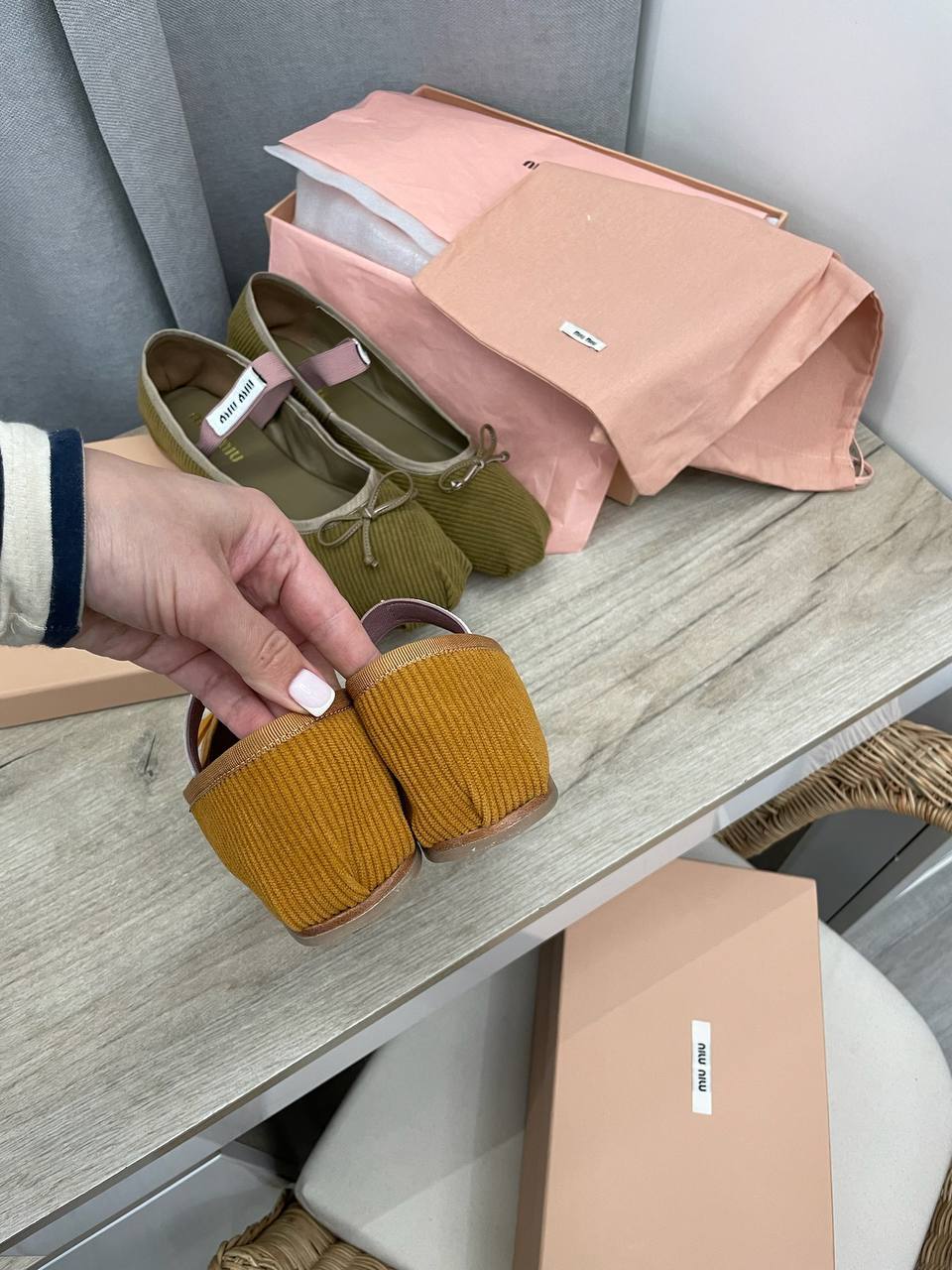 Балетки Miu Miu коллекционные BP-49044 Балетки Miu Miu коллекционные BP-49044