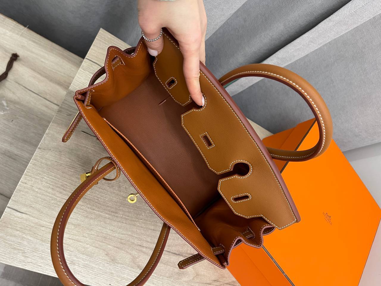 Коллекционная женская сумка Birkin 30 см, GHW Hermes BP-46102 Коллекционная женская сумка Birkin 30 см, GHW Hermes BP-46102