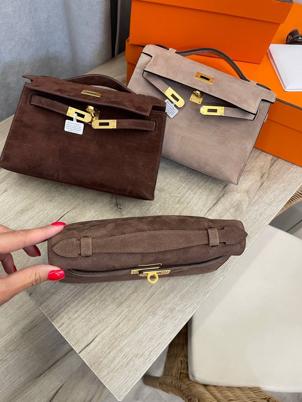 Повседневная сумка Kelly Pochette, GHW Hermes BP-52435 Повседневная сумка Kelly Pochette, GHW Hermes BP-52435