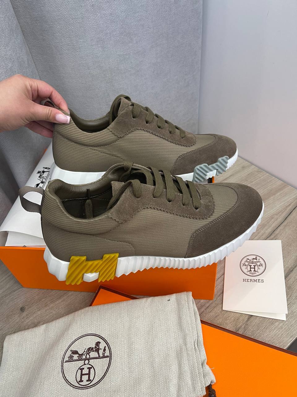 BP-49734 Hermes стильные кроссовки BP-49734 Hermes стильные кроссовки