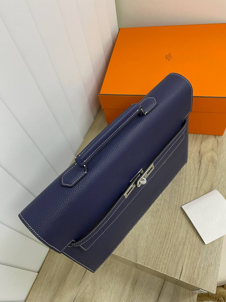 Кожаный портфель Hermes BP-24132 Кожаный портфель Hermes BP-24132