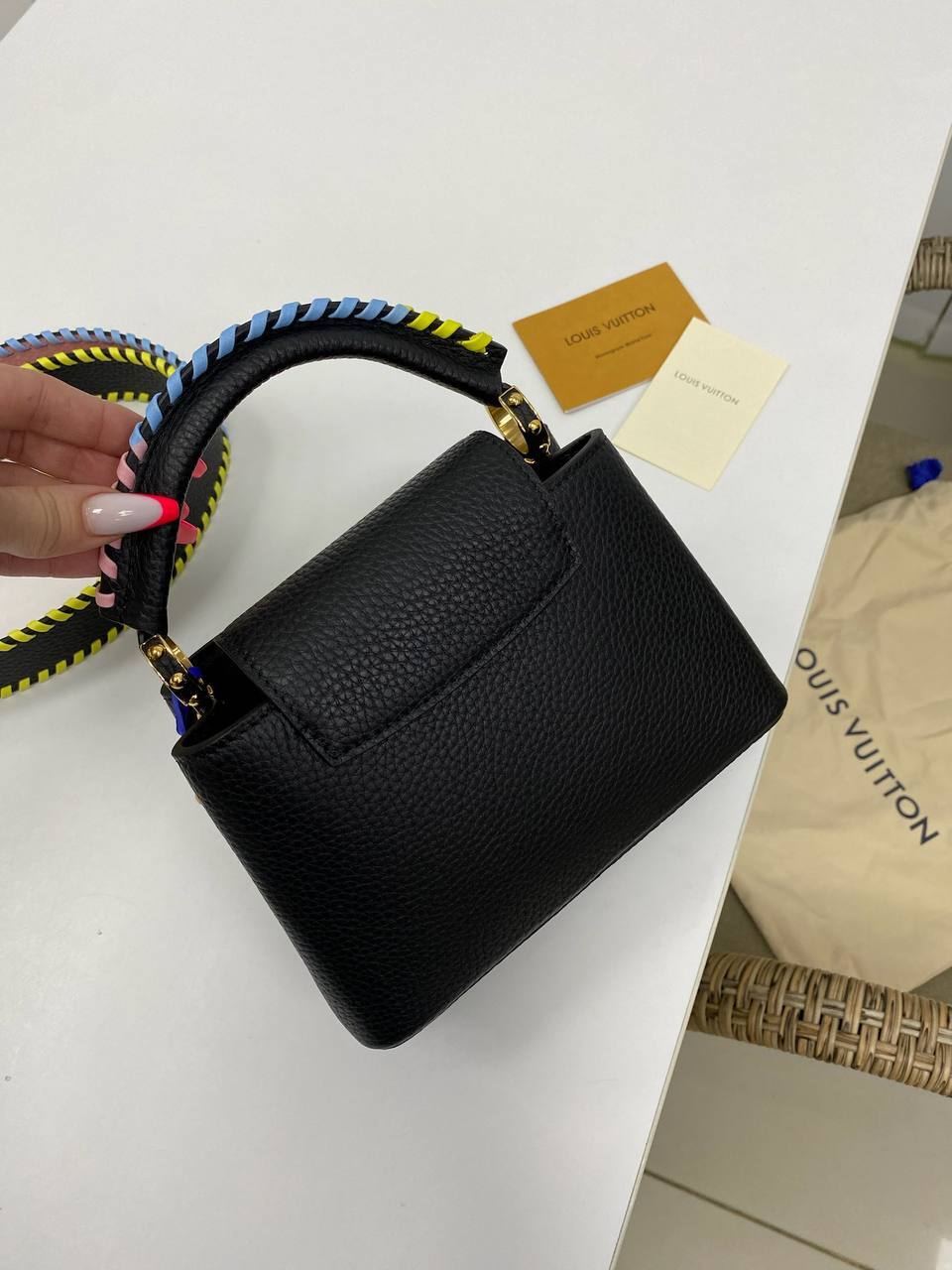 Capucines коллекционная женская сумка 20 см Louis Vuitton BP-29495 Capucines коллекционная женская сумка 20 см Louis Vuitton BP-29495