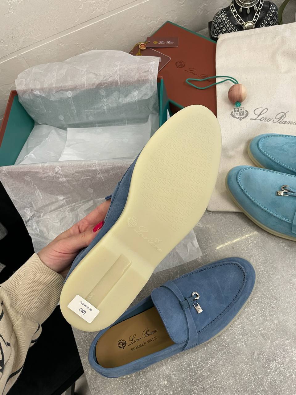 Лоферы трендовые Loro Piana BP-48533 Лоферы трендовые Loro Piana BP-48533