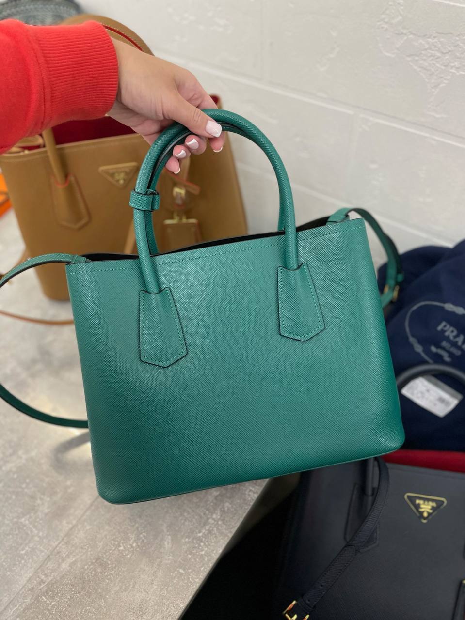 Трендовая женская сумка Prada BP-42342 Трендовая женская сумка Prada BP-42342