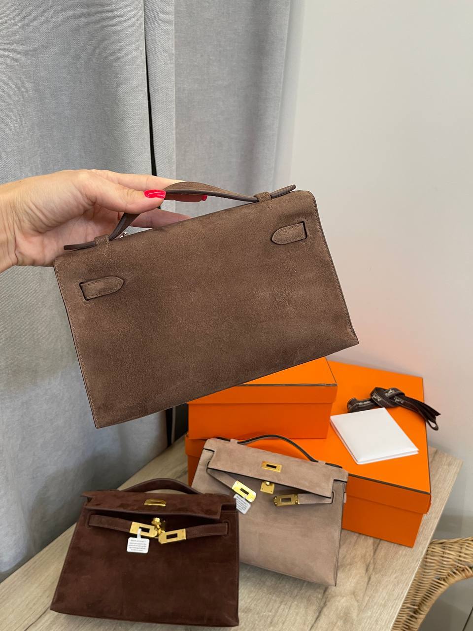 Повседневная сумка Kelly Pochette, GHW Hermes BP-52435 Повседневная сумка Kelly Pochette, GHW Hermes BP-52435