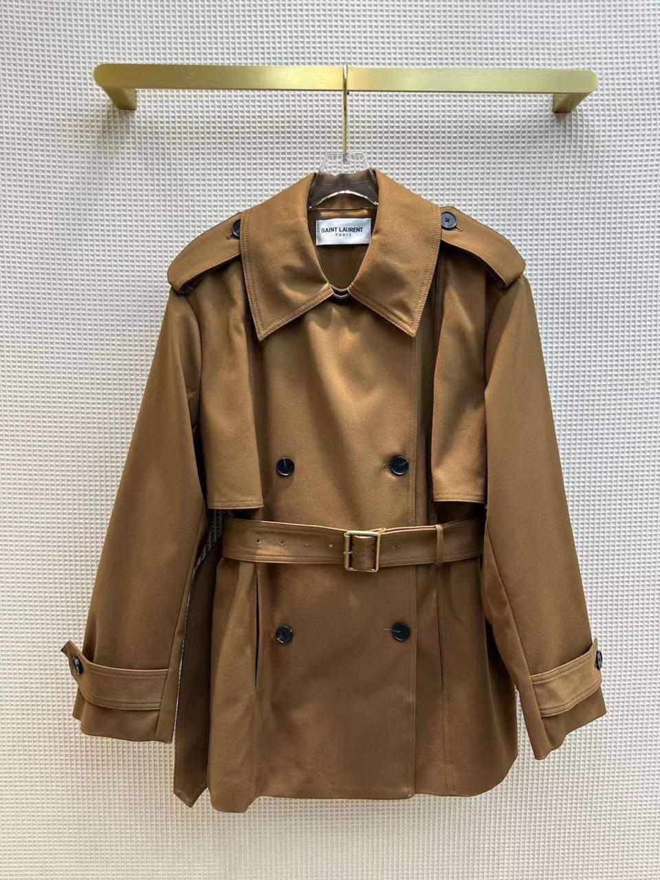 Элитный плащ Yves Saint Laurent BP-47588 Элитный плащ Yves Saint Laurent BP-47588