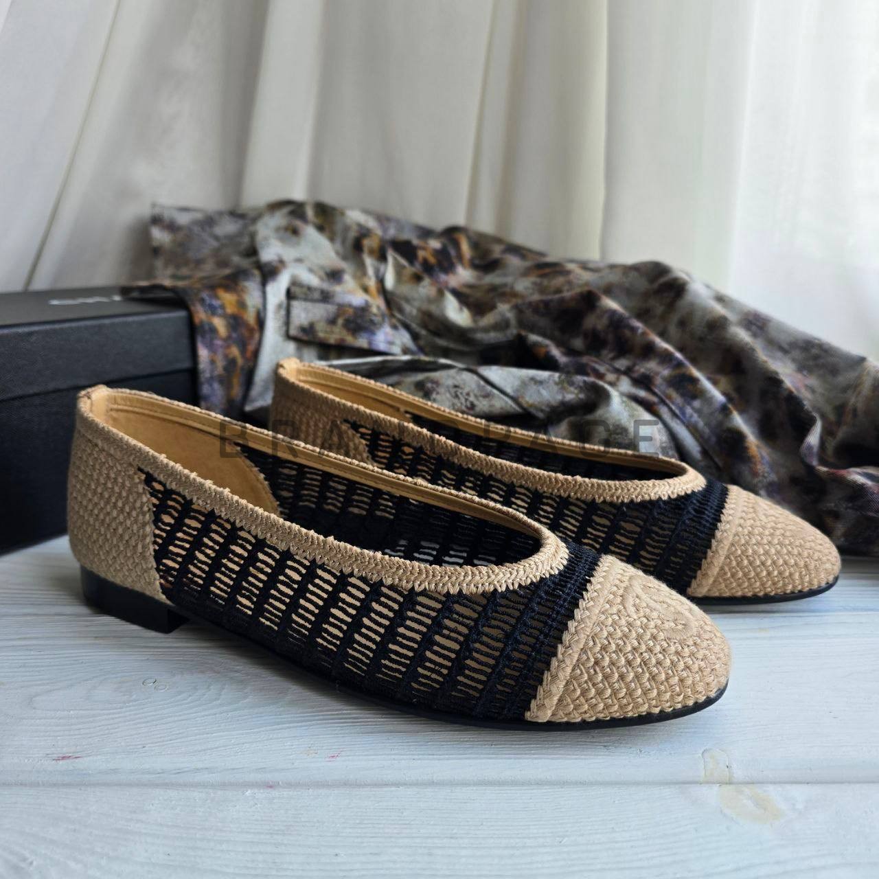 Балетки кожаные Chanel BPLUX12427 Балетки кожаные Chanel BPLUX12427