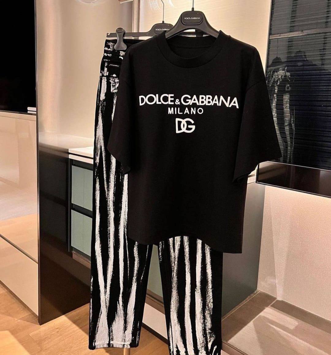 Коллекционная футболка с лого Dolce & Gabbana BP-25657 Коллекционная футболка с лого Dolce & Gabbana BP-25657