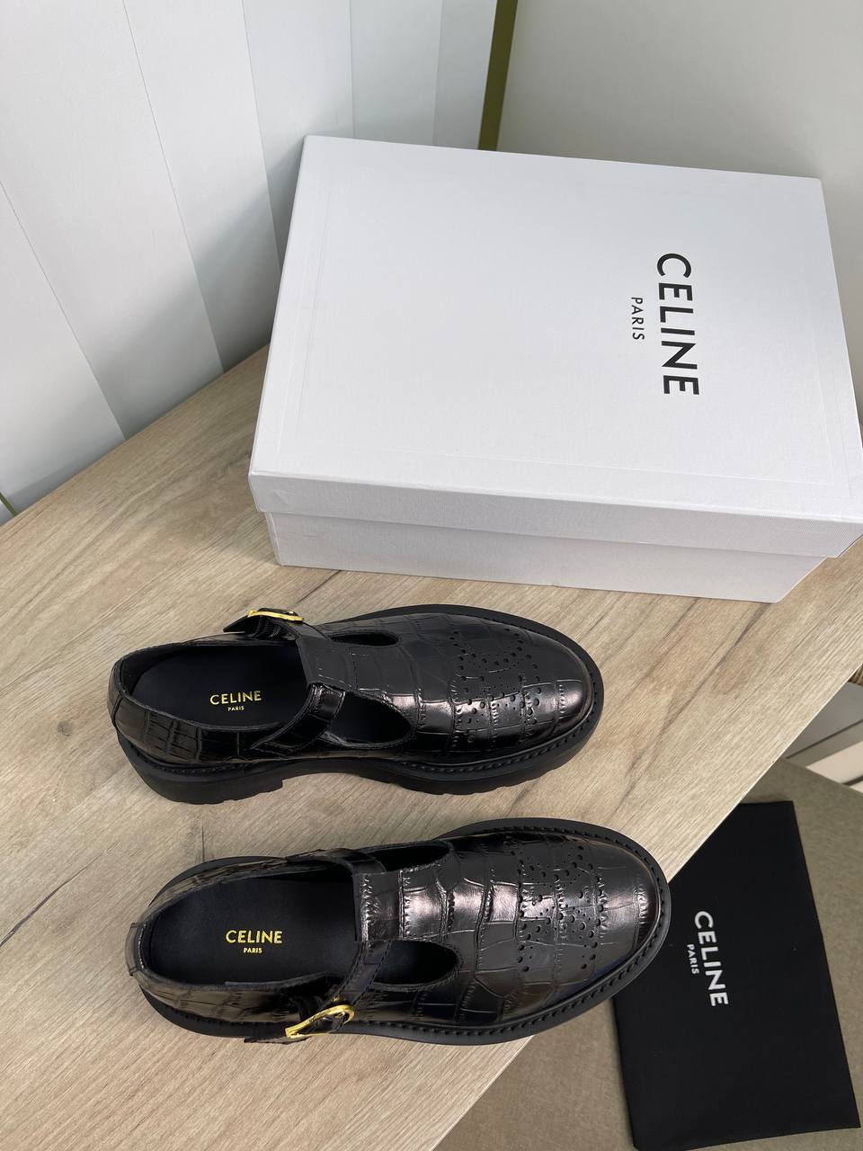 Трендовые дерби Celine BP-17517 Трендовые дерби Celine BP-17517