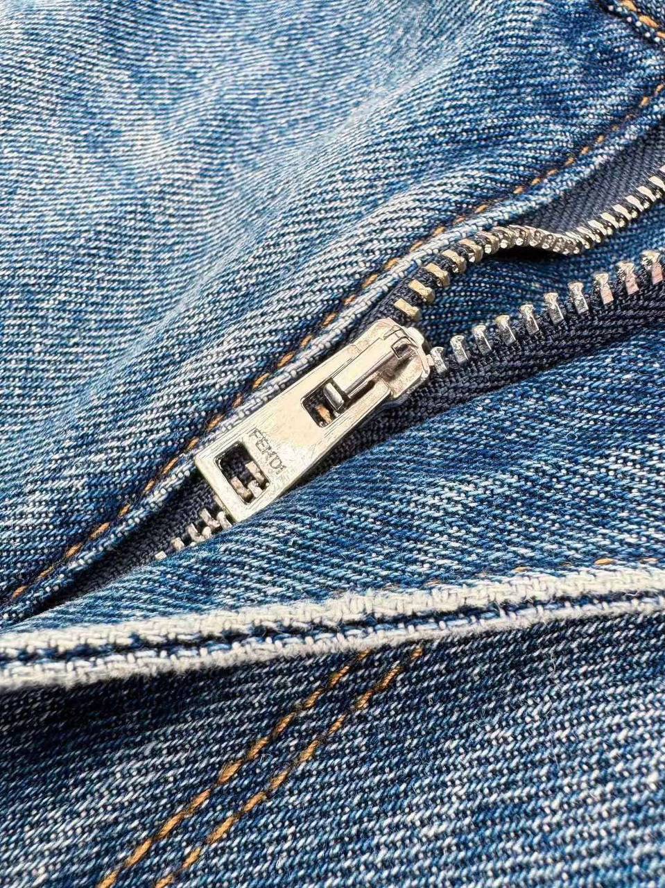 Джинсы Fendi BP-52299 эксклюзивные Джинсы Fendi BP-52299 эксклюзивные