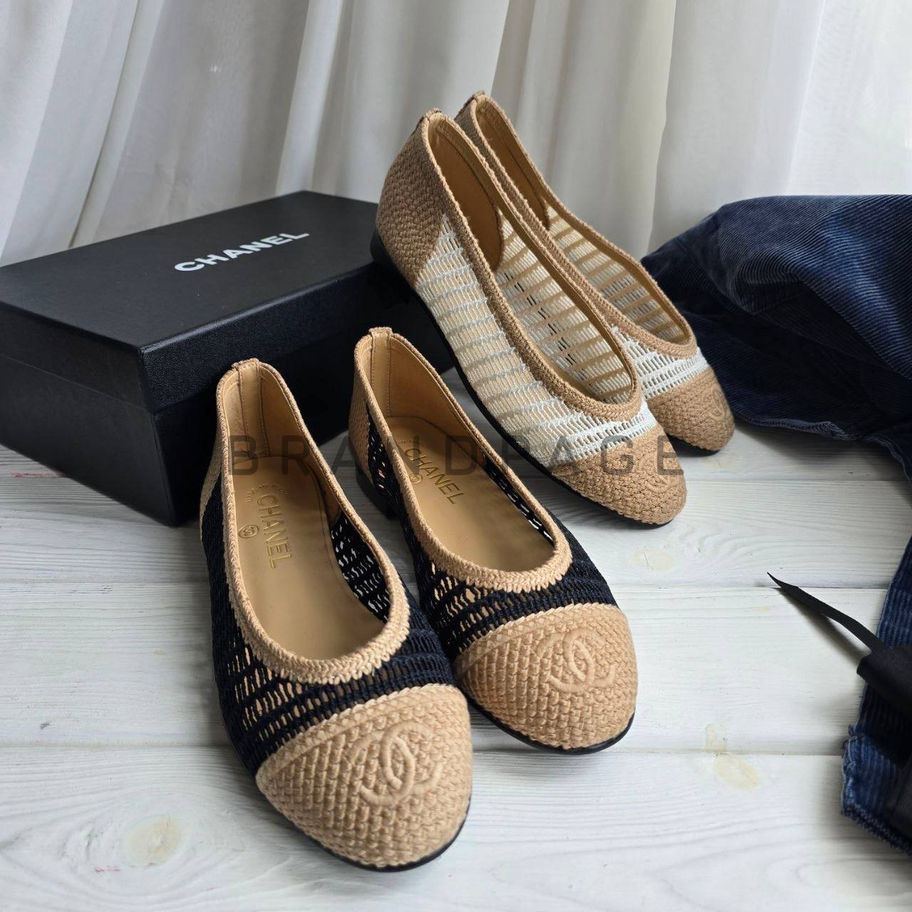 Балетки кожаные Chanel BPLUX12427 Балетки кожаные Chanel BPLUX12427