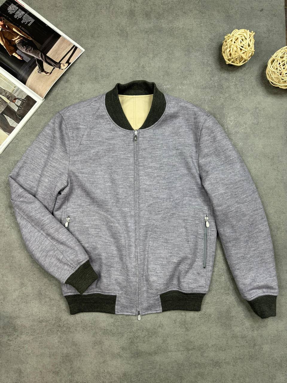 Двухсторонний бомбер повседневный BC BP-50425 Двухсторонний бомбер повседневный BC BP-50425