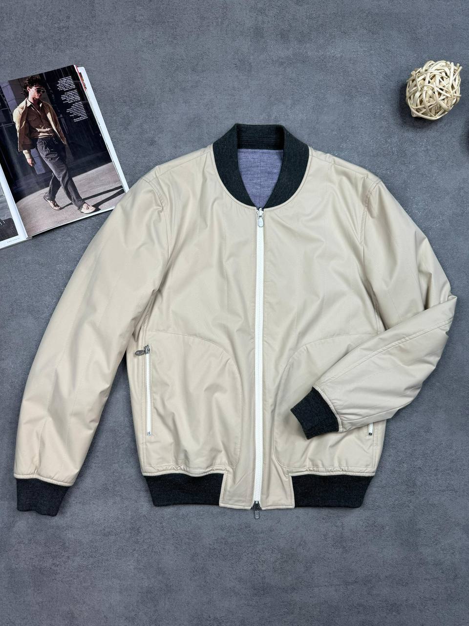 Двухсторонний бомбер повседневный BC BP-50425 Двухсторонний бомбер повседневный BC BP-50425