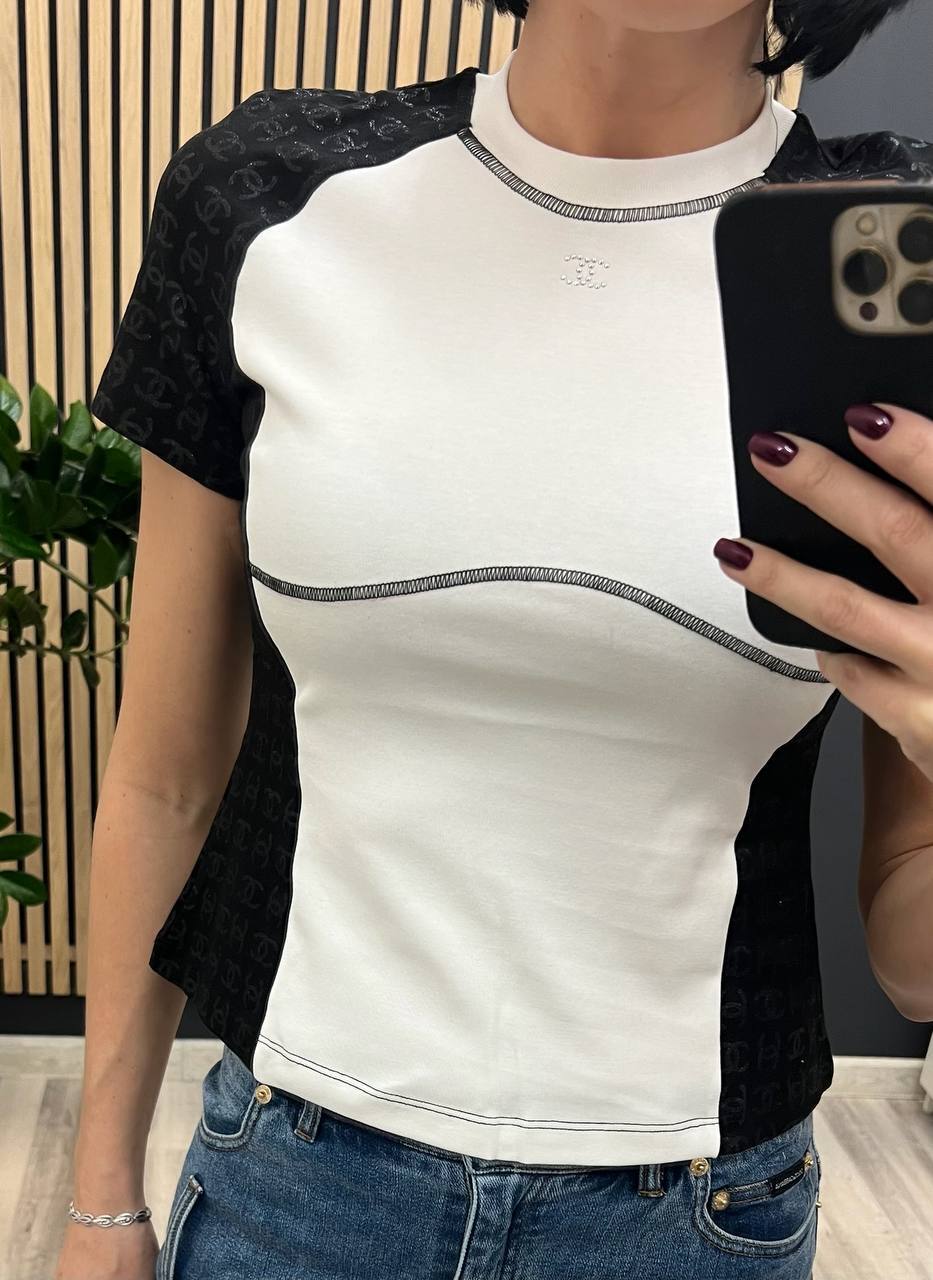 Коллекционная футболка Chanel BP-46716 Коллекционная футболка Chanel BP-46716
