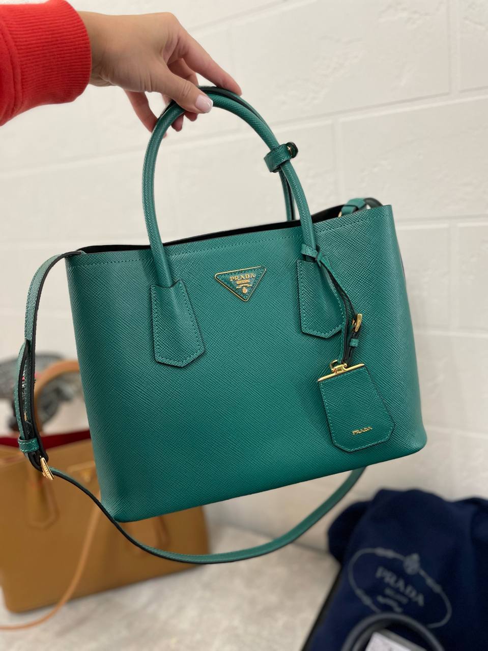 Трендовая женская сумка Prada BP-42342 Трендовая женская сумка Prada BP-42342