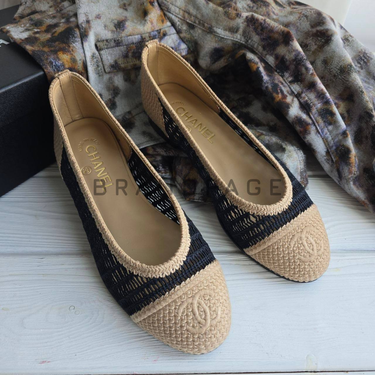 Балетки кожаные Chanel BPLUX12427 Балетки кожаные Chanel BPLUX12427