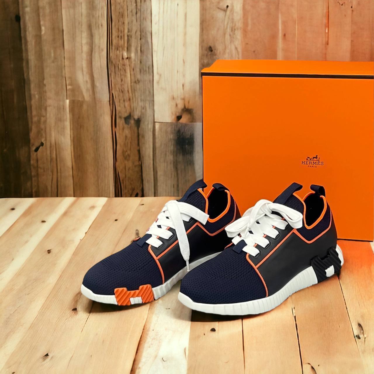 Мужские лимитированные кроссовки Hermes BP-33444 Мужские лимитированные кроссовки Hermes BP-33444