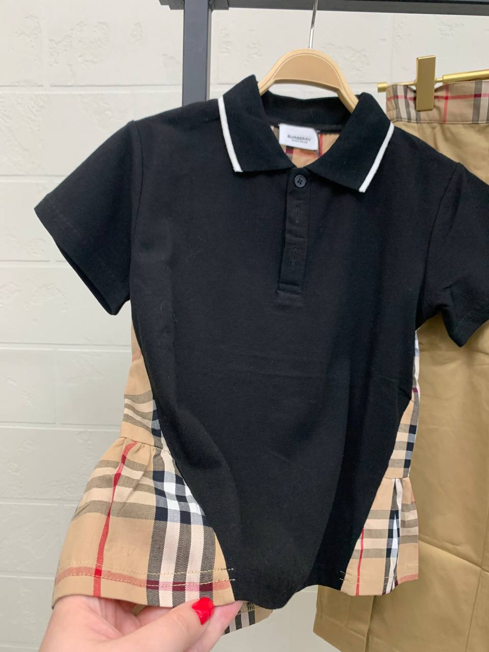 Поло трендовое Burberry BP-52953 Поло трендовое Burberry BP-52953