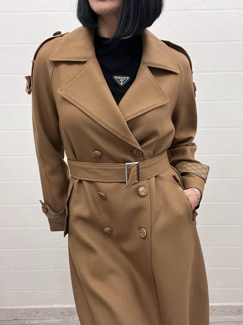 Коллекционный плащ Gucci BP-18406 Коллекционный плащ Gucci BP-18406