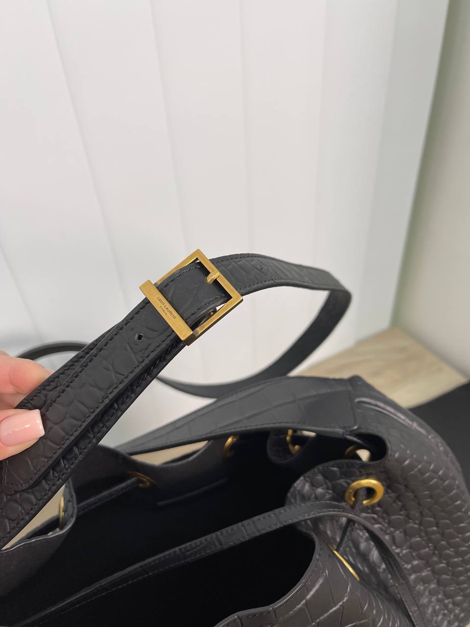 Женская элитная сумка черная Yves Saint Laurent BP-24680 Женская элитная сумка черная Yves Saint Laurent BP-24680