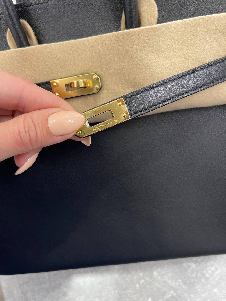 Коллекционная женская сумка Birkin, swift, 25 см Hermes BP-41271 Коллекционная женская сумка Birkin, swift, 25 см Hermes BP-41271