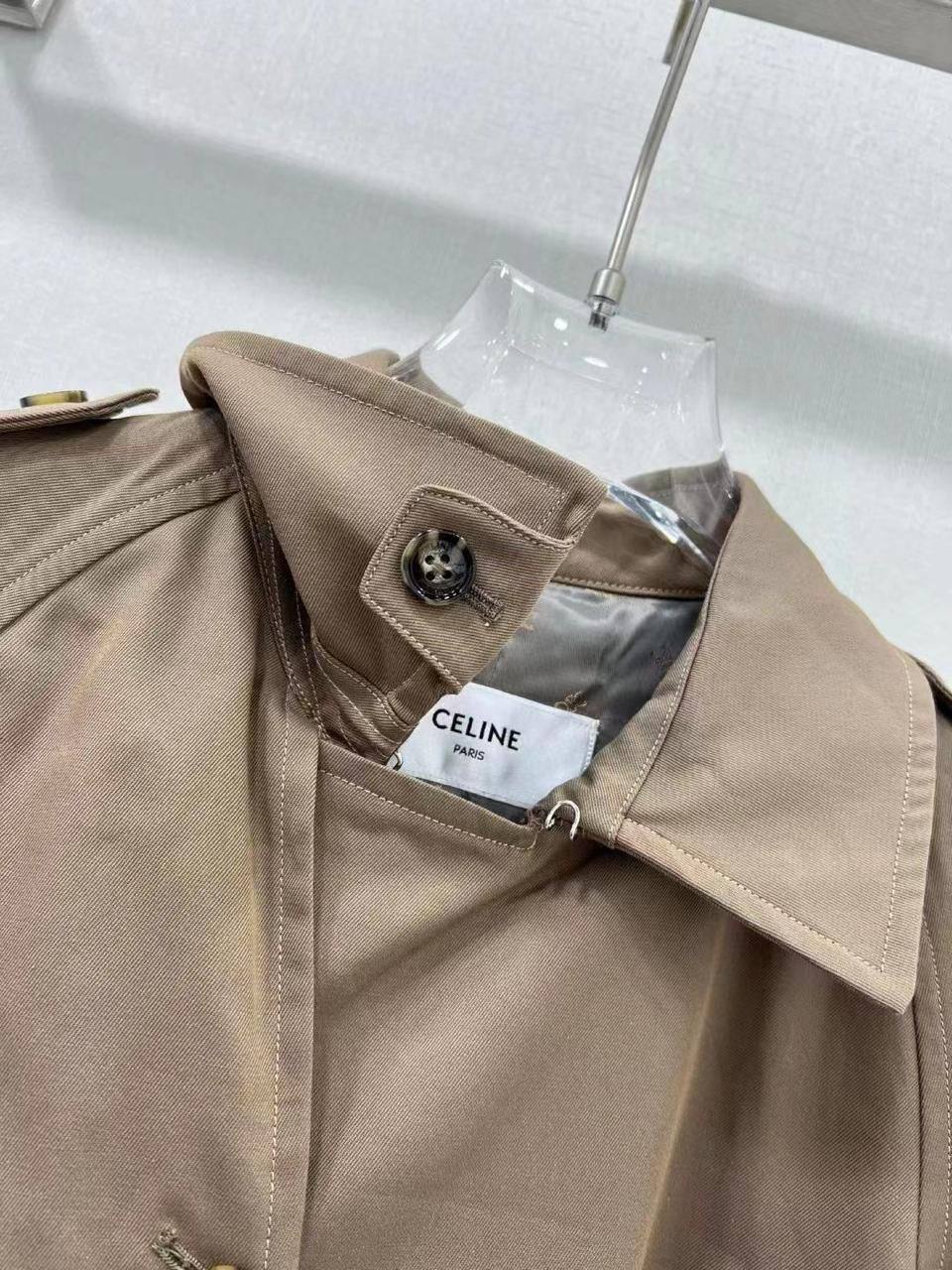 Трендовый плащ Celine BP-53789 Трендовый плащ Celine BP-53789