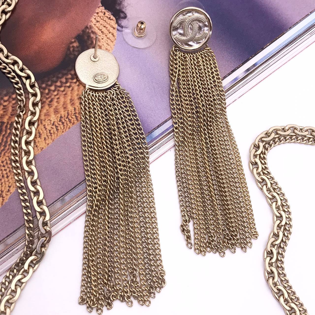 Премиум серьги Chanel BP-27305 Премиум серьги Chanel BP-27305