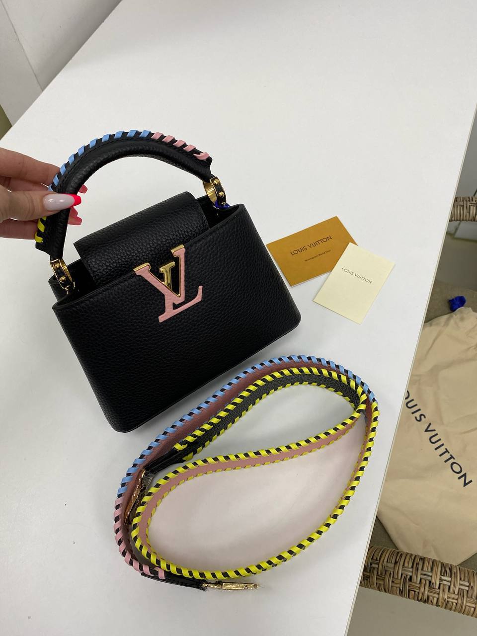 Capucines коллекционная женская сумка 20 см Louis Vuitton BP-29495 Capucines коллекционная женская сумка 20 см Louis Vuitton BP-29495