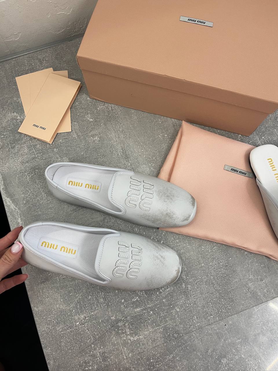 Miu Miu коллекционные лоферы BP-51692 Miu Miu коллекционные лоферы BP-51692