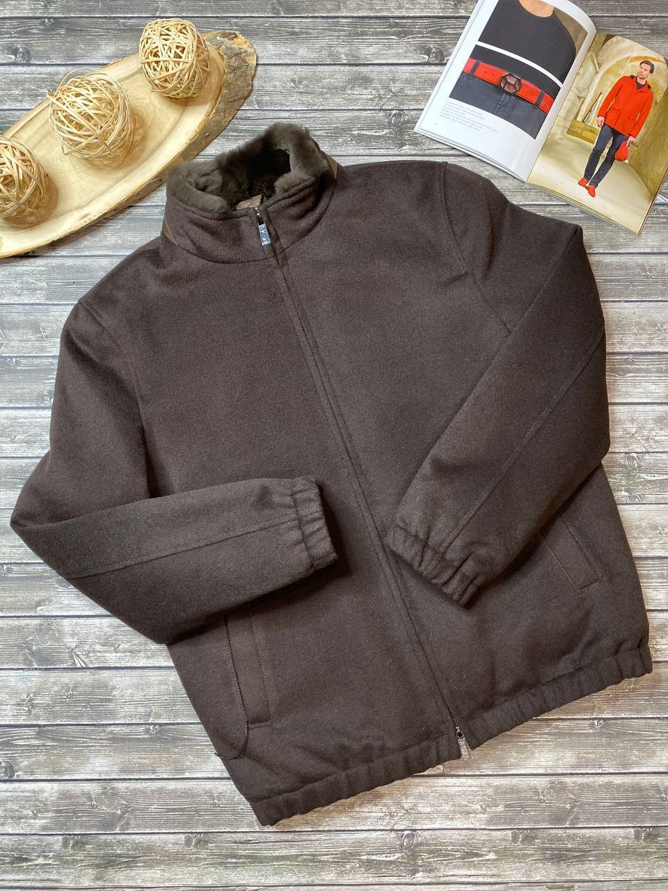 Бомбер стильный Loro Piana BP-17138 Бомбер стильный Loro Piana BP-17138