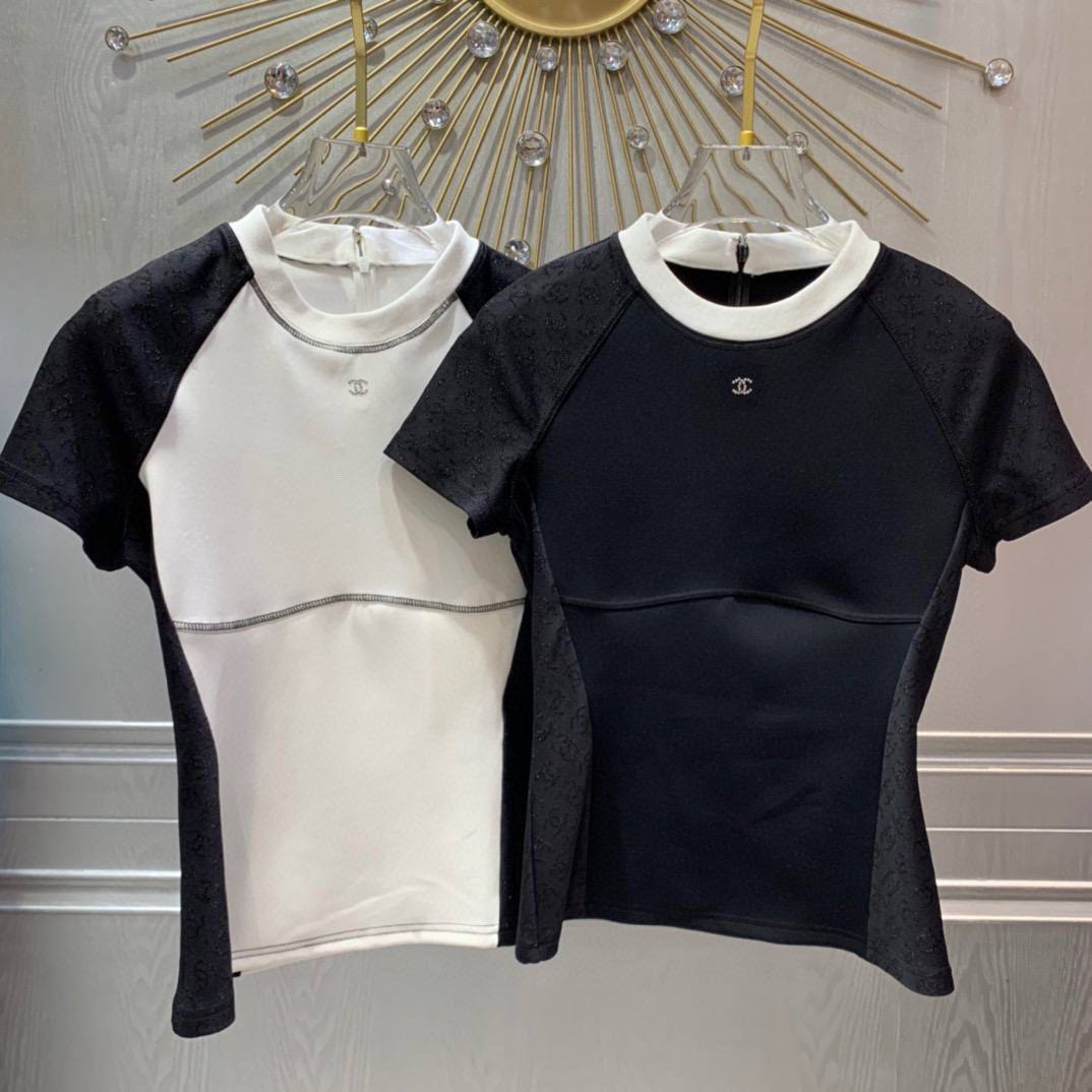 Трендовая футболка Chanel BP-45415 Трендовая футболка Chanel BP-45415