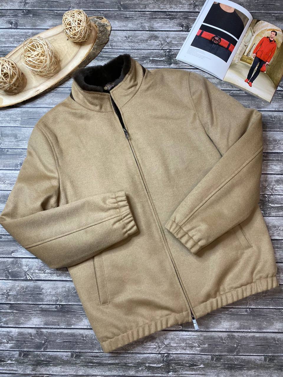 Бомбер Loro Piana премиальный BP-17134 Бомбер Loro Piana премиальный BP-17134