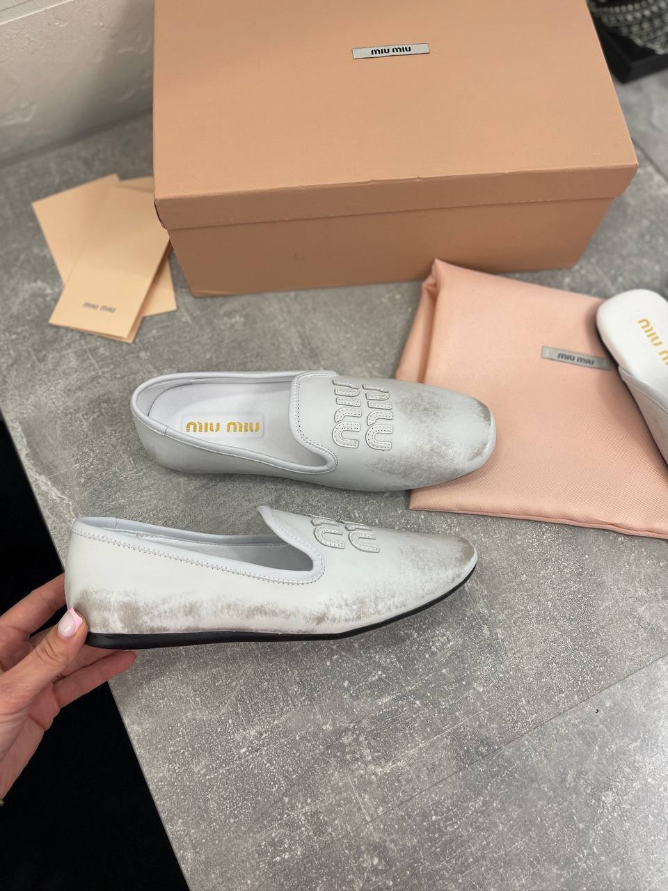 Miu Miu коллекционные лоферы BP-51692 Miu Miu коллекционные лоферы BP-51692