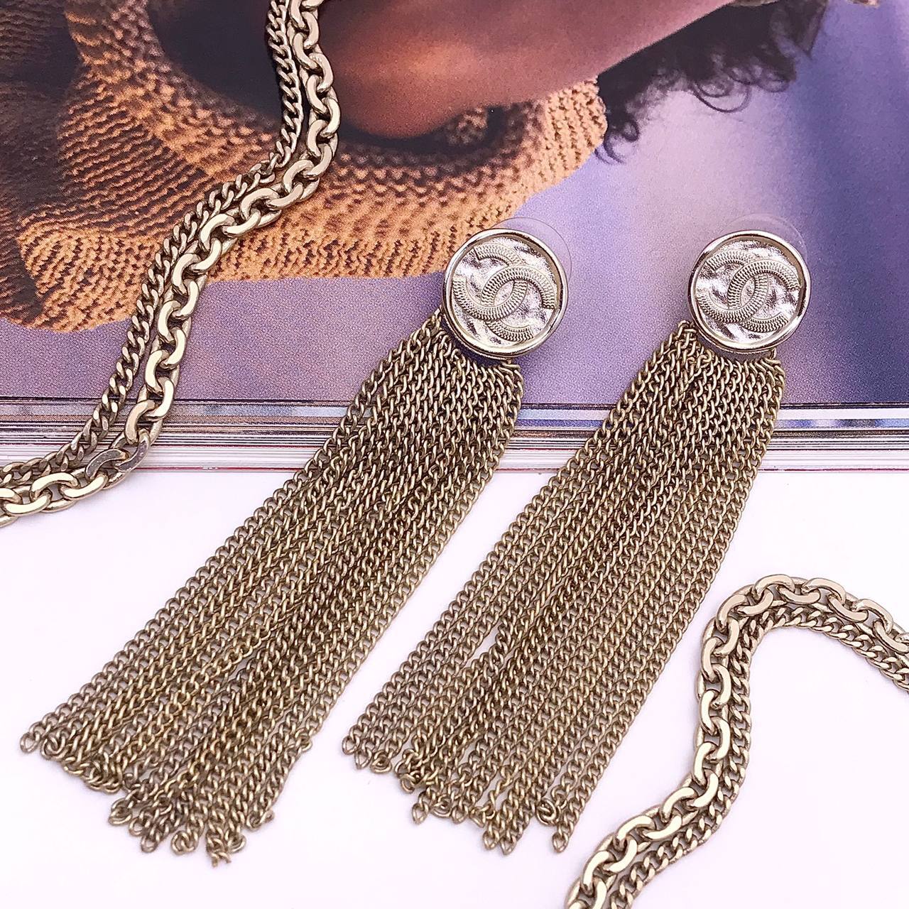 Премиум серьги Chanel BP-27305 Премиум серьги Chanel BP-27305