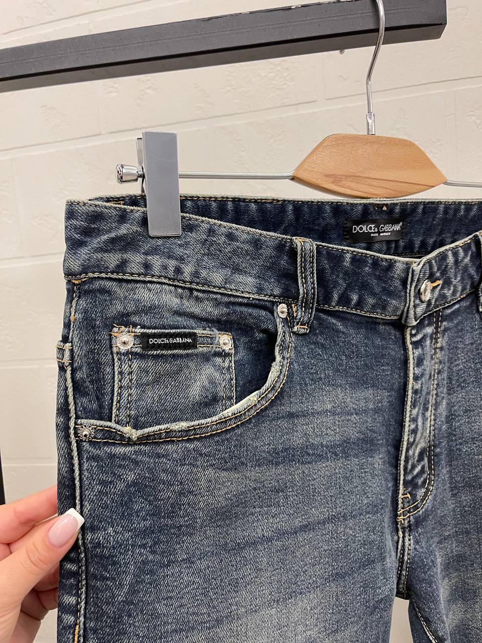 Джинсы Dolce & Gabbana BP-45797 стильные Джинсы Dolce & Gabbana BP-45797 стильные